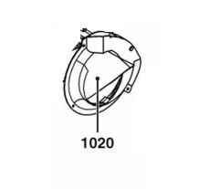 Ilman ohjaus läppä 176/87 H132, VL5
