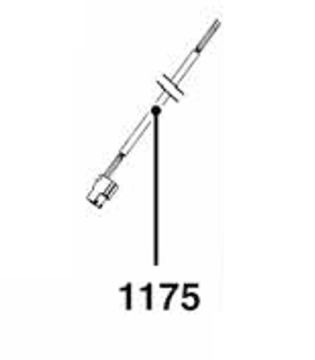 Ilmanpainekytkimen kaapeli + RAST 2-napainen, Mark 10, L=710