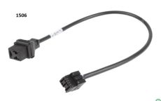 Magneettiventtielin kaapeli + pistoke 3-napainen, VL2, VL3, VL4