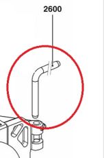 Akseli/sarana runko–pää D12×210 + D12×83, VL6