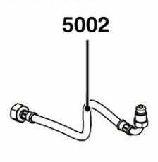 Öljyletku G3/8F G1/4M  L1500, Bio VL 1.40 / 1.70