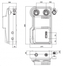 Pumppuryhmä 20 M2, autom Deltasol BS4, 15/8