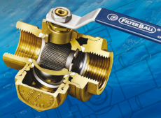 Palloventtiili lianerottimella 2" 