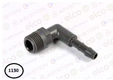 Ilmanpaineen mittausnippa R1/8-D4 , VG 2.140 E