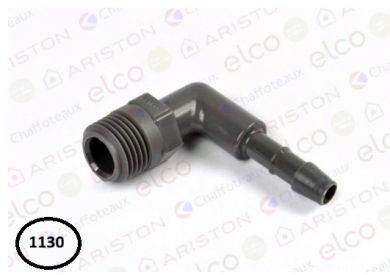 Ilmanpaineen mittausnippa R1/8-D4 , VG2