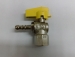 Nestekaasuventtiili 1/2" SK - 9,8 90° perhoskahvalla 1/2" SK - letkuliitin 9,8