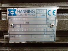 Moottori De Dietrich 1,1 KW 3-V OE-5 (400 V)