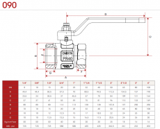 Palloventtiili IDEAL® DN15 1/2 sk