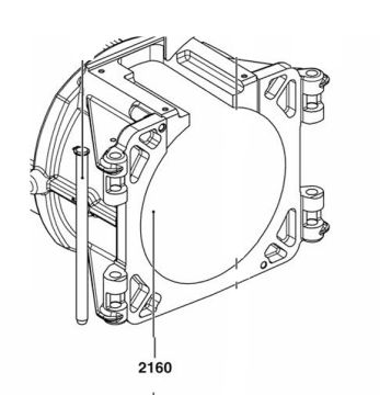 Laippakiinnike D228 L=389 / VL6