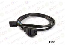 Magneettiventtiilin ja pistokkeen kaapeli, 3-nap./RAST 3-nap., L = 1000 mm, V2.