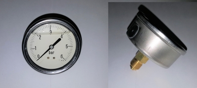 Painemittari RAY 1- 6 bar