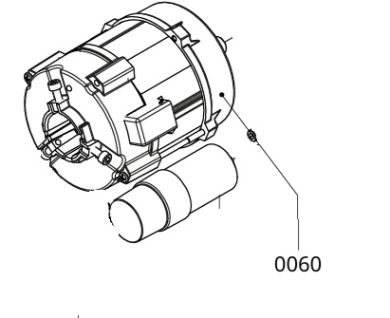 Moottori+ kondensaattori Grant 64kW