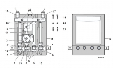 Moduuli kahdelle piirille EA104 Ecodens
