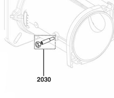 Ruuvi + mutteri M8X40