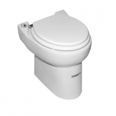 Sanicompact 43 Silence Eco+, Silppuri WC-istuin, Pesuallasliitäntä