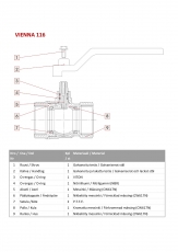 Palloventtiili VIENNA® 2" sk